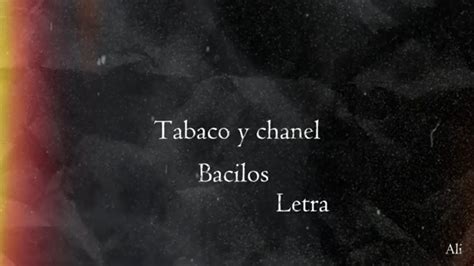 olor a tabaco y chanel mp3|bacilos tabaco y chanel.